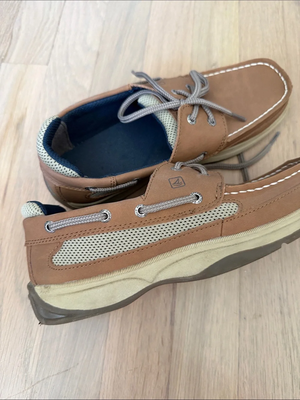 Sperry kids leather